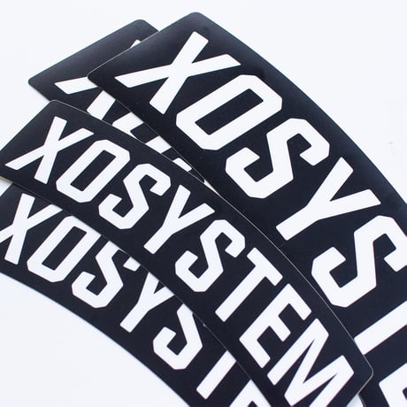 XOSYSTEM｜XO ARCH LOGO STICKER