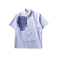 ST-292｜STARTEX｜KARIYUSHI WEAR｜SHISER V2 -STANDARD- / NAVY PRINT