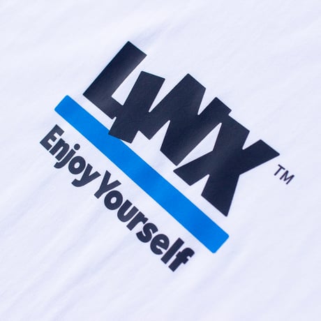 LINX｜LINX LOGO L/S TEE｜WHITE