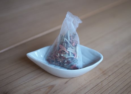 秋の畑の五馳走茶（ごちそうちゃ）