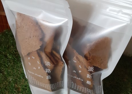 種まきから始めたもち麦粉のじゃがバタクラッカー