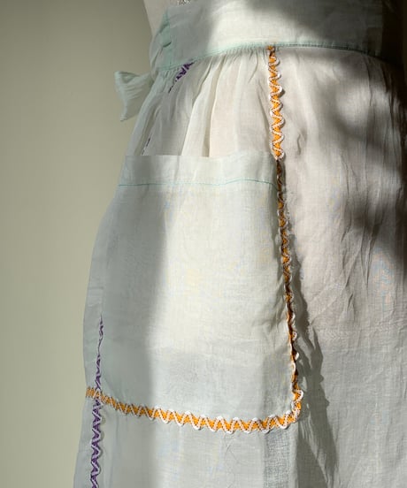 "1950s-1980s" See Through Waist Apron-TypeD-
