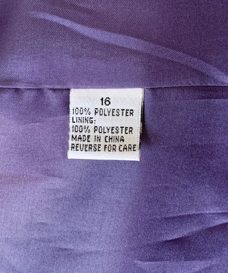 Purple Collarless Jacket