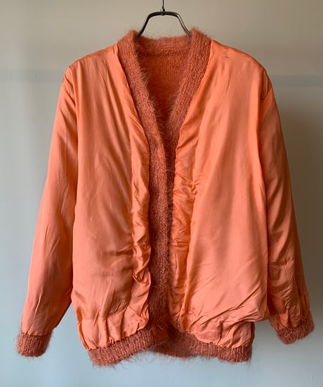 Low Gauge Liner Mohair Cardigan