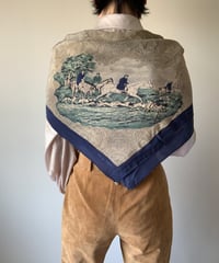 Scarf  -horse riding-