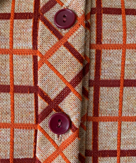 "70s" Fake Pocket Check Shirt