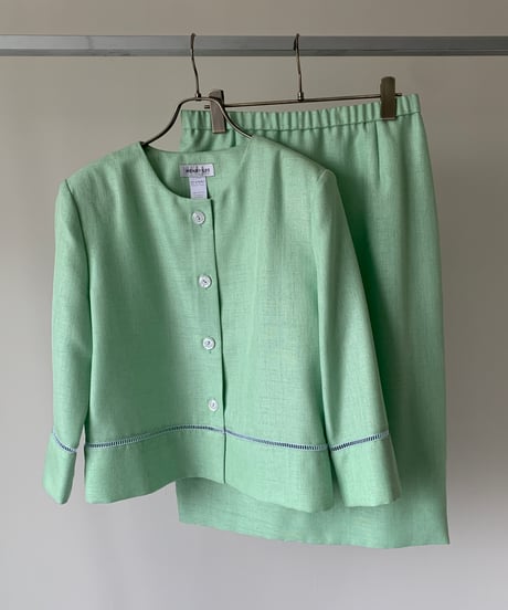 【Set Up】Pale Green Mesh Line