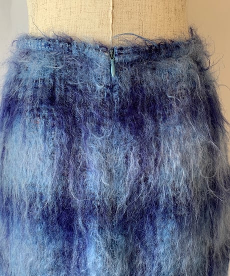 Wool Plaid Mini Skirt
