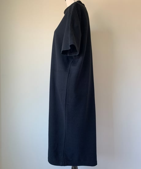 Stand Collar Knit Dress