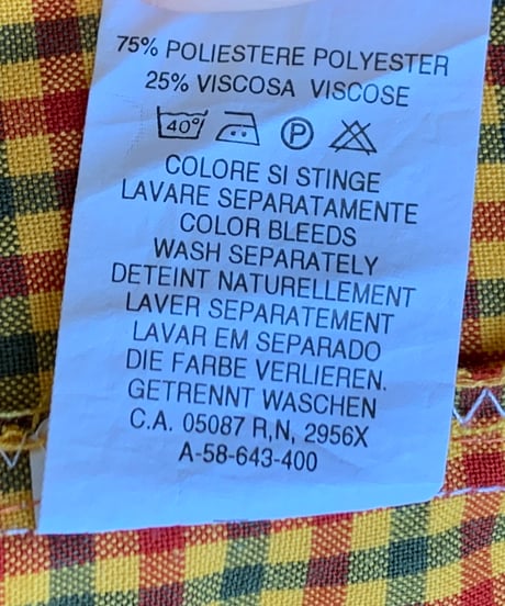 Plaid Pattern Secret Button Shirt