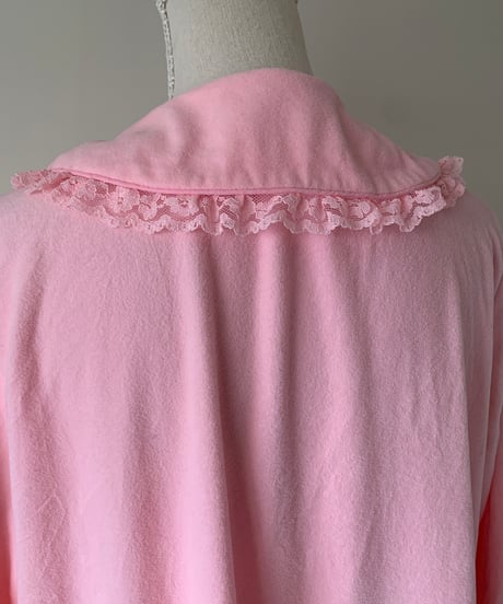 60s-70s Pale pink maxi dress
