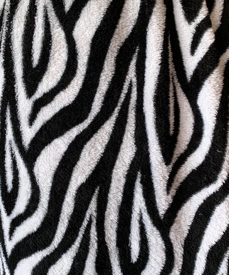 Zebra stripe wrap towel
