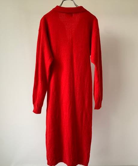 Cashmere Knit Shirt Dress