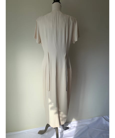 "80s" Embroidery Design Maxi Dress