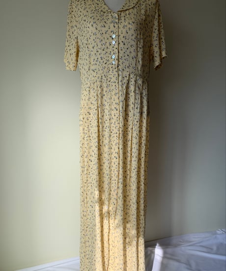 Flower Print Maxi Dress