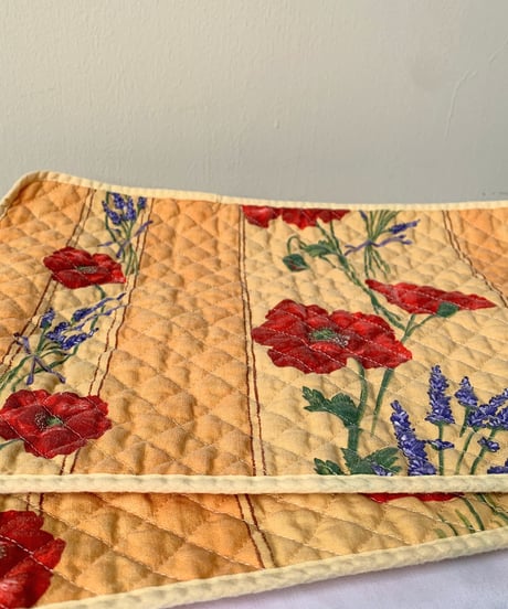 ◉2P Set◉ Quilted Placemat