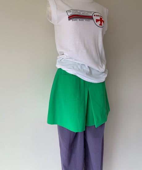 Green culottes