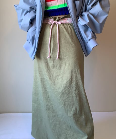 Nylon Sage Straight Maxi Skirt