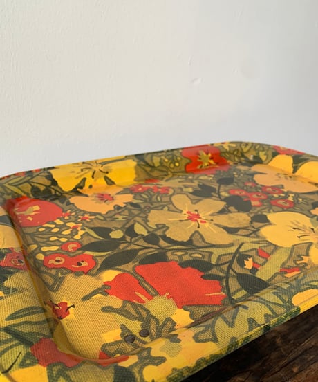 "1960s" Floral TV Tray