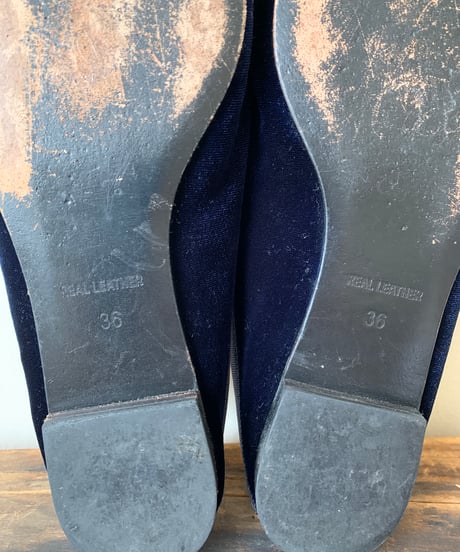 Velvet Slip-ons