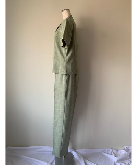 Pale Green Short Sleeve Set Up