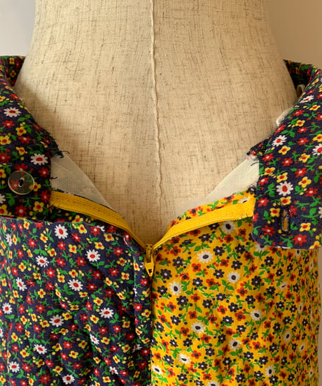 Quilting Flower Maxi Skirt