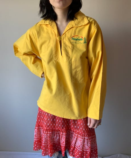 euro vintage Cotton work pullover