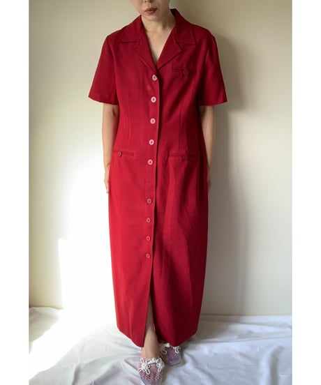 Open Front Maxi Dress