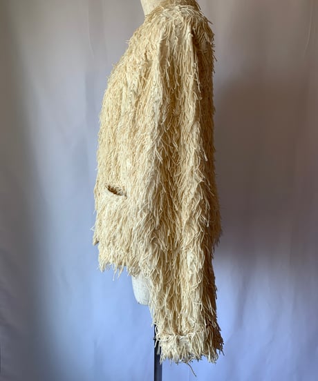 Cotton Fringe Jacket