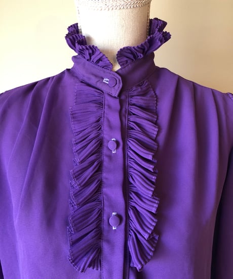 See-Through Frill Blouse