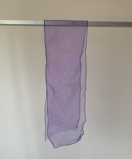 Sheer Scarf -purple-