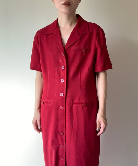Open Front Maxi Dress
