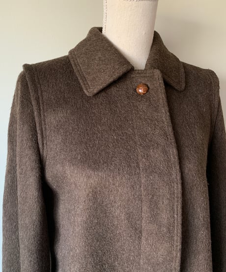 Fly Front Tailored Coat