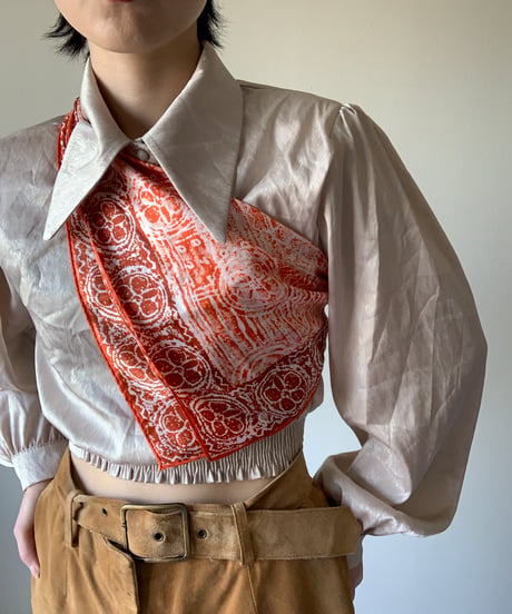 Scarf -All-over pattern-