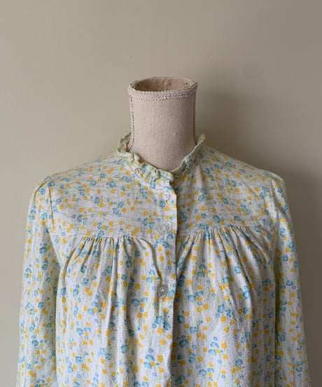 Flower Print Room Wear Dress