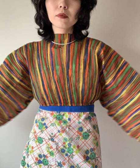 Accordion mini pullover