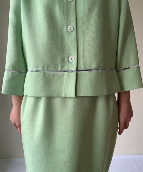 【Set Up】Pale Green Mesh Line