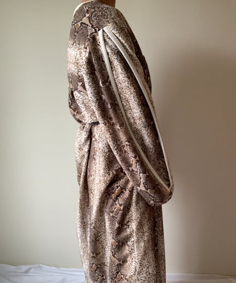 "1974's～95's" Python Print Maxi Dress