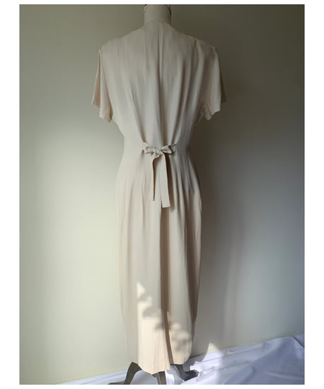 "80s" Embroidery Design Maxi Dress