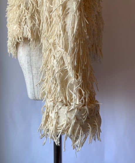 Cotton Fringe Jacket