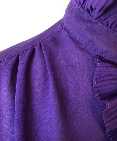 See-Through Frill Blouse