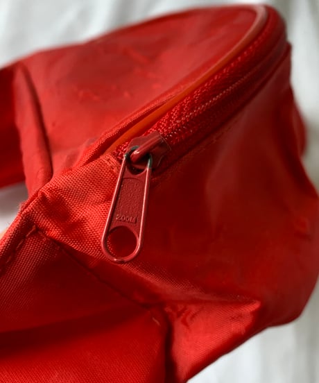 Nylon Red Waist Pouch