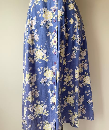 Flower Print Cotton Dress