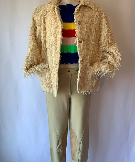 Cotton Fringe Jacket