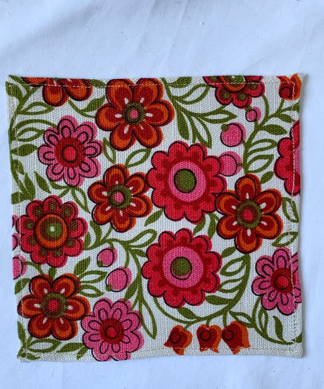 Vintage Textile Bottle-Coaster