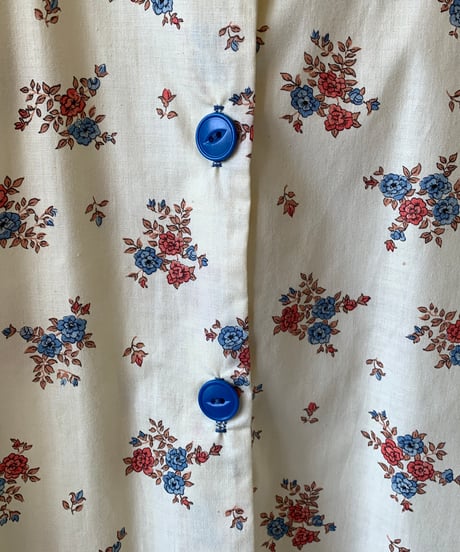 "80s" Flower Print Apron