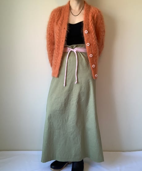 Nylon Sage Straight Maxi Skirt