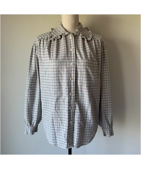80s "RALPH LAUREN COUNTRY" Flannel Blouse