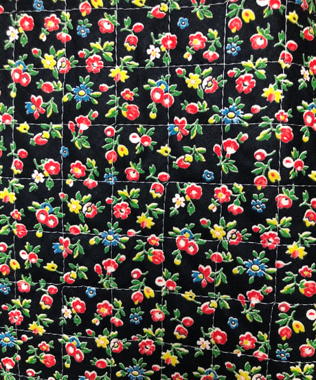 Flower Print Circular Skirt