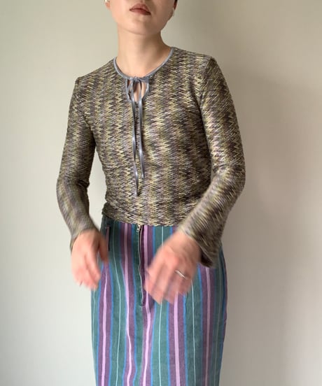 Chest Ribbon 3D Pullover